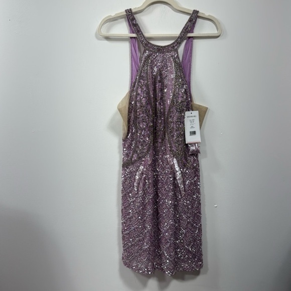 Sherri Hill Lilac Dress Size 14 - Picture 1 of 5